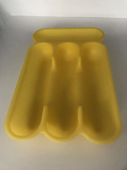 Alessi Portaposate Giallo in acciaio inossidabile - Design italiano per la tavola