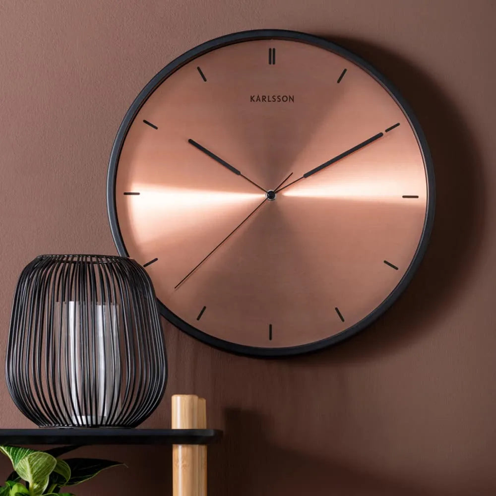 Present Time Finesse orologio da parete design minimalista