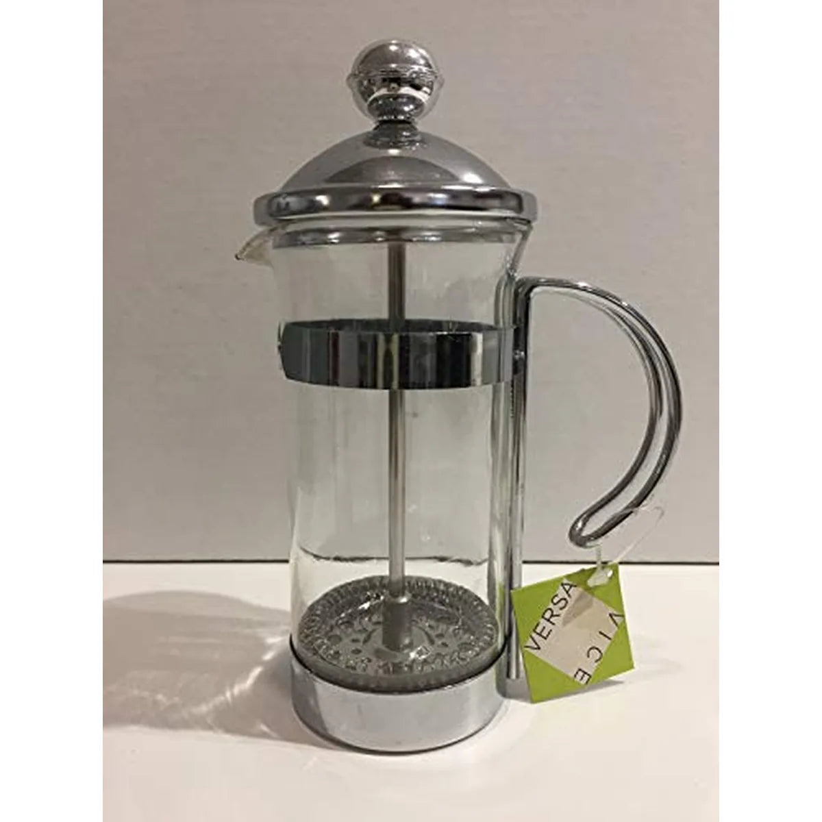 Viceversa Pressa filtro in vetro 2 tazze - caffettiera trasparente design italiano