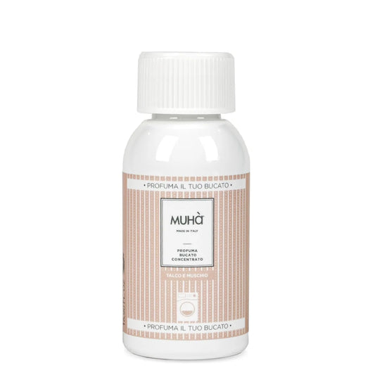 Muhà Profuma Bucato Lavatrice 100ml Talco e Muschio - Plastica rosa