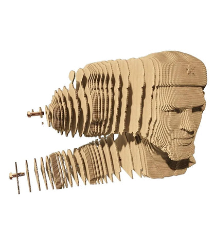 Cartonic Puzzle 3D in Cartone - Scultura ecologica in cartone pretagliato