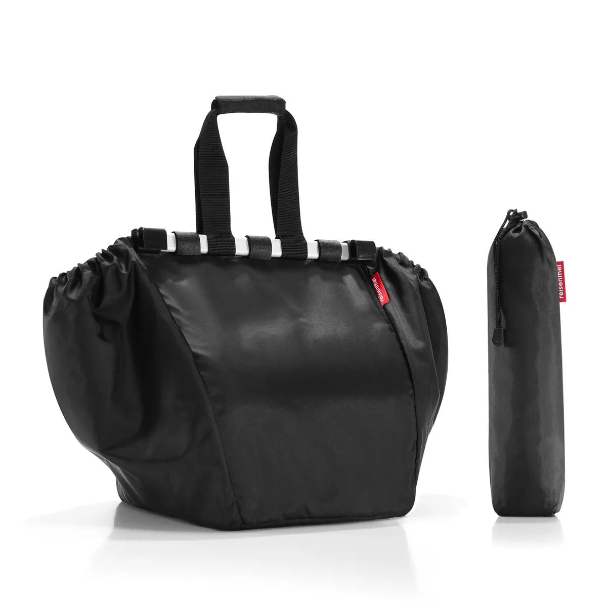 Reisenthel Borsa Shopper 30L rosso con manici imbottiti e aggancio carrello