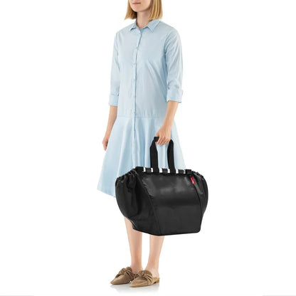 Reisenthel Borsa Shopper 30L rosso con manici imbottiti e aggancio carrello