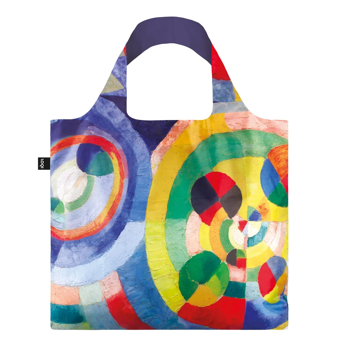 Loqi Borsa Shopper multicolore in poliestere riciclato