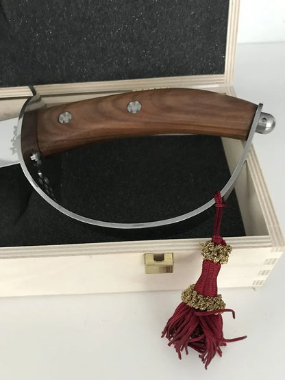Schonhuber Sciabola Sommelier 50cm acciaio inossidabile - strumento per champagne e vini spumanti