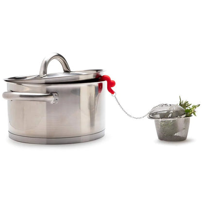 Monkey Business infusore a sfera in acciaio inox per tè e tisane