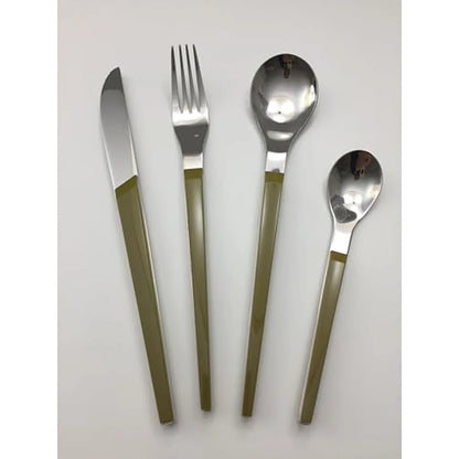 Il mio negozio Servizio Posate 24 pezzi acciaio inox - coltelli cucchiai forchette cucchiaini design italiano