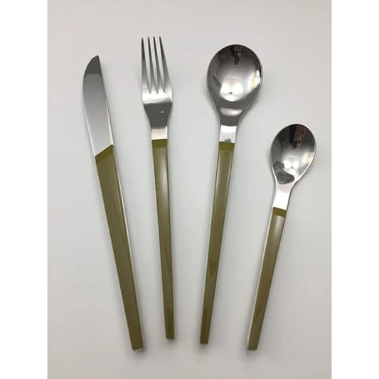 Il mio negozio Servizio Posate 24 pezzi acciaio inox - coltelli cucchiai forchette cucchiaini design italiano