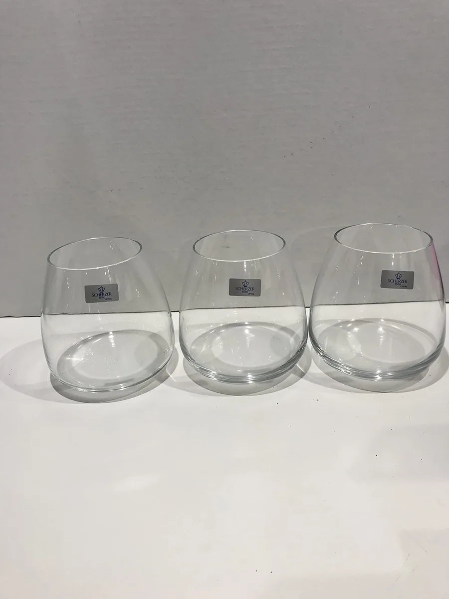 Scherzer Set 6 Bicchieri Stilo Acqua Whisky in vetro trasparente - Stilmobili