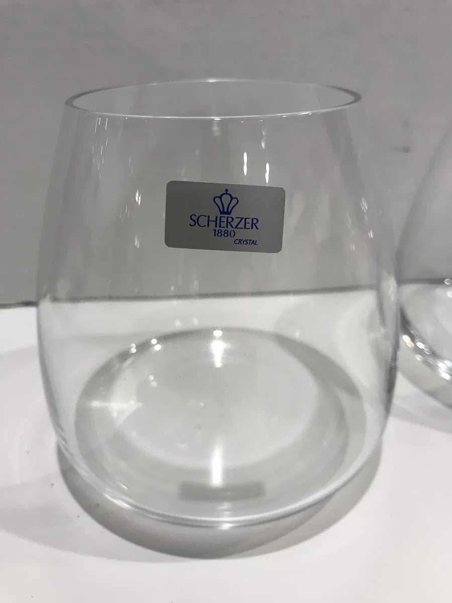 Scherzer Set 6 Bicchieri Stilo Acqua Whisky in vetro trasparente - Stilmobili