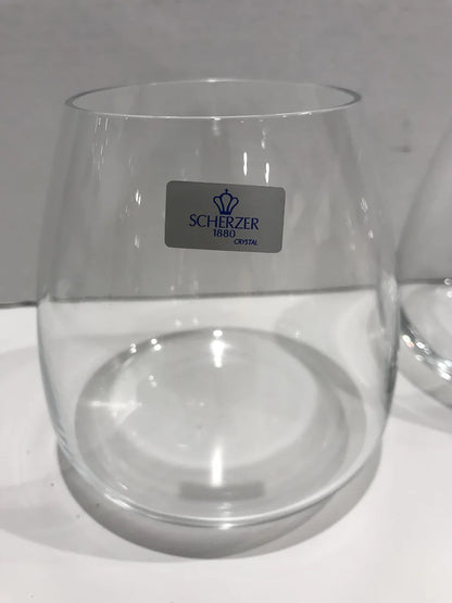 Scherzer Set 6 Bicchieri Stilo Acqua Whisky in vetro trasparente - Stilmobili