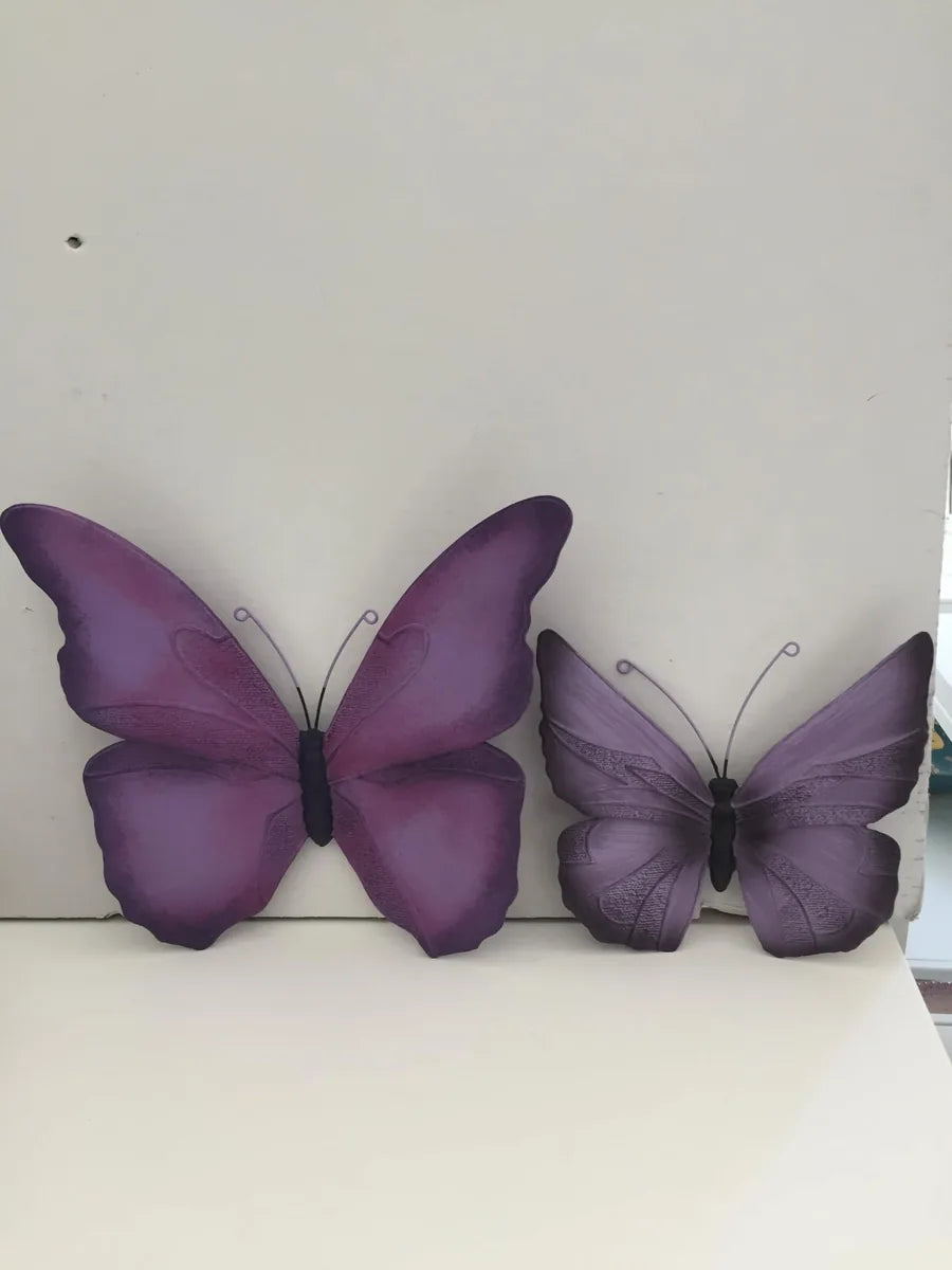 Mascagni Set 2 Farfalle da Muro decorazione parete design italiano