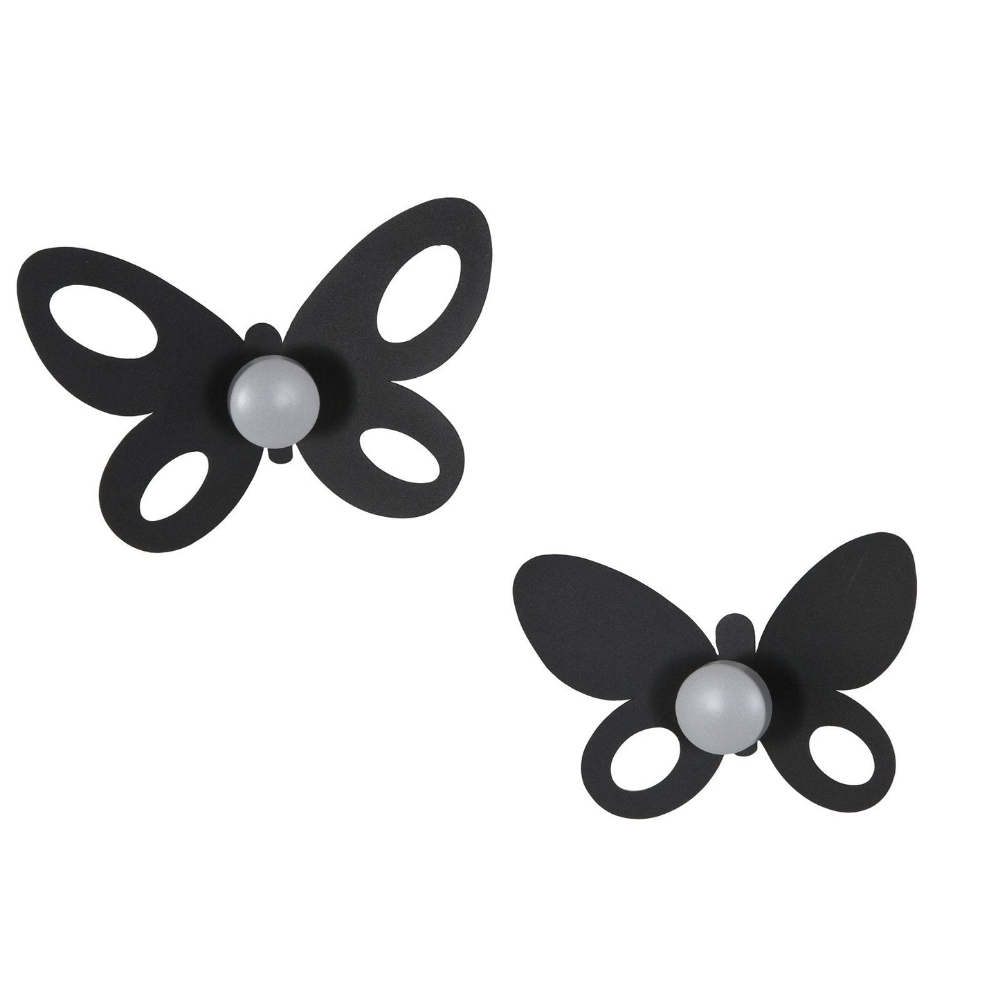 Arti & Mestieri - Set Ganci Appendiabiti Di Design Butterfly (2Pz)