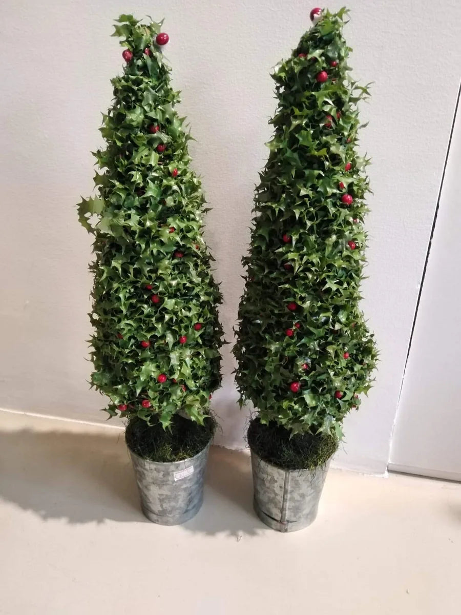 SIA Albero Vischio 48cm decorazione natalizia natale verde
