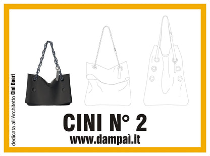 Stilmobili borsa componibile bianca trasformabile 3 combinazioni manico regolabile