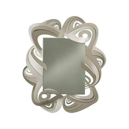 Arti & Mestieri Specchio da parete Penelope design oro trasparente, bianco, sabbia, bronzo