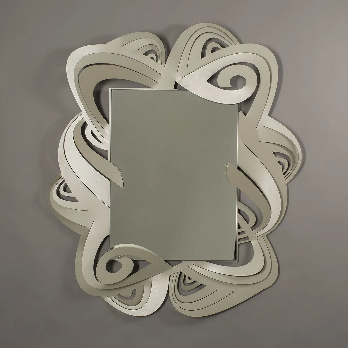 Arti & Mestieri Specchio da parete Penelope design oro trasparente, bianco, sabbia, bronzo