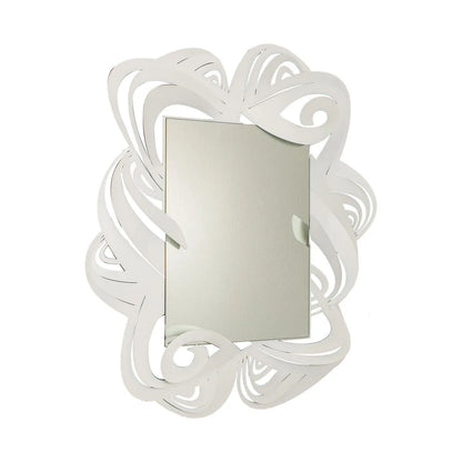 Arti & Mestieri Specchio da parete Penelope design oro trasparente, bianco, sabbia, bronzo