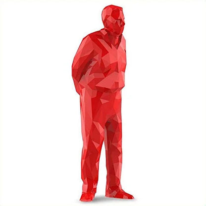 Superstuff Umarell Rosso in plastica - Stilmobili