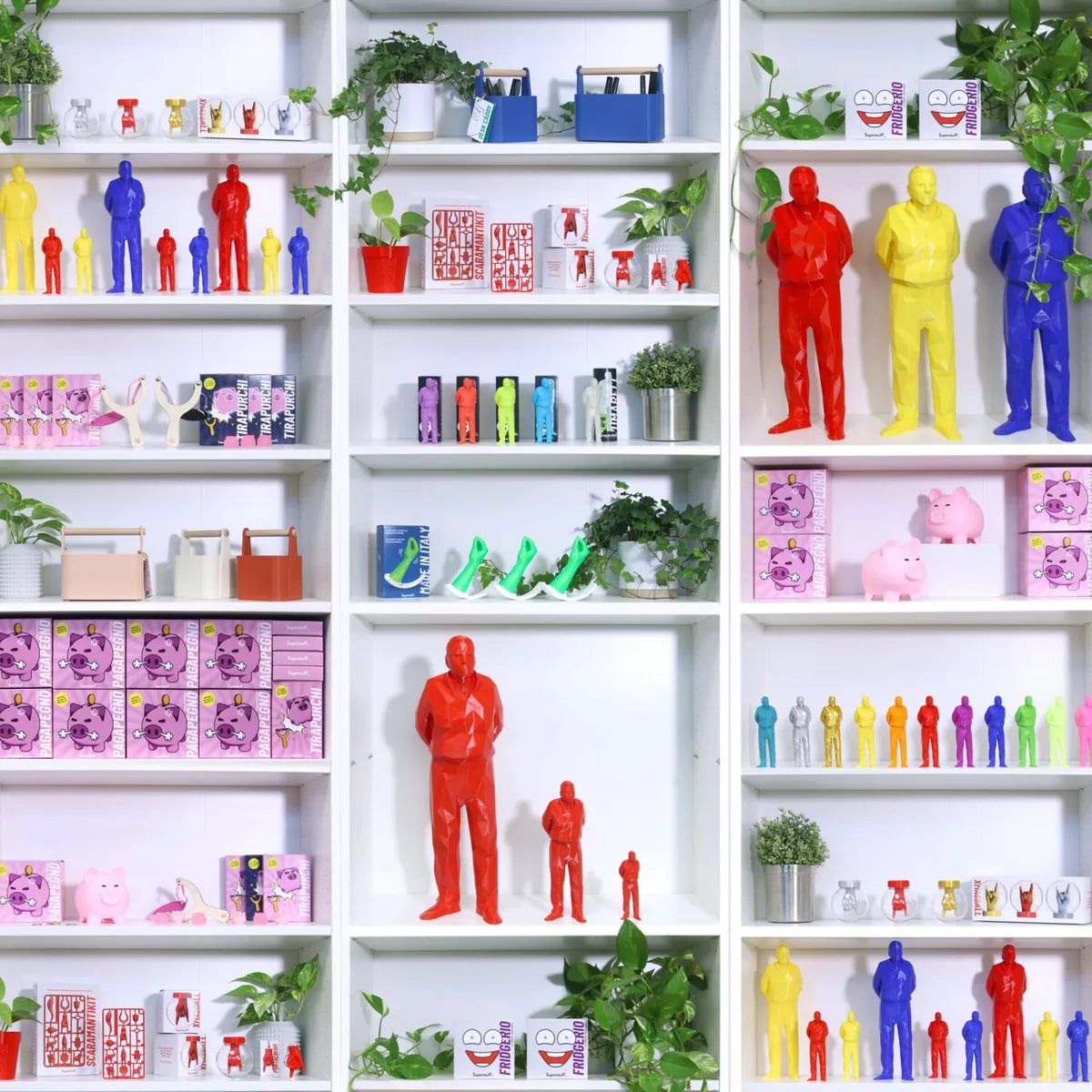 Superstuff Umarell Rosso - complemento d'arredo design italiano per ufficio