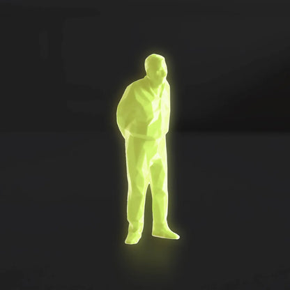 Superstuff Umarell Glow in The Dark bioplastica luminescente vari colori