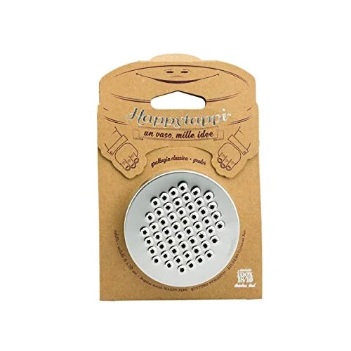 I Genietti Happy Tappy Tappo Grattugia rosso - utensile da cucina innovativo