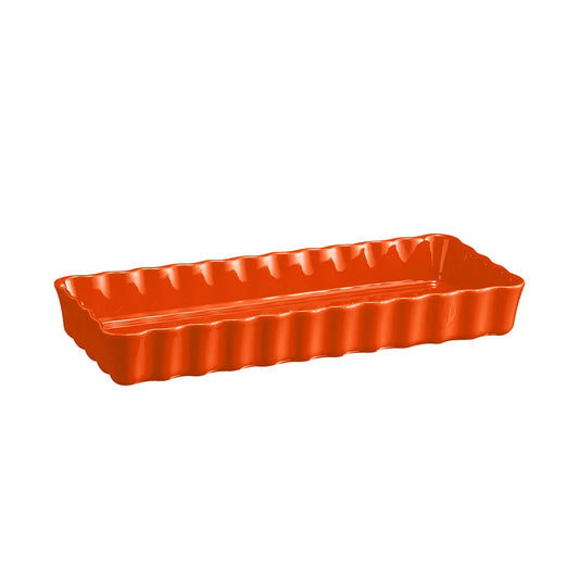 Emile Henry Tortiera Rettangolare Lunga ceramica colore Toscana