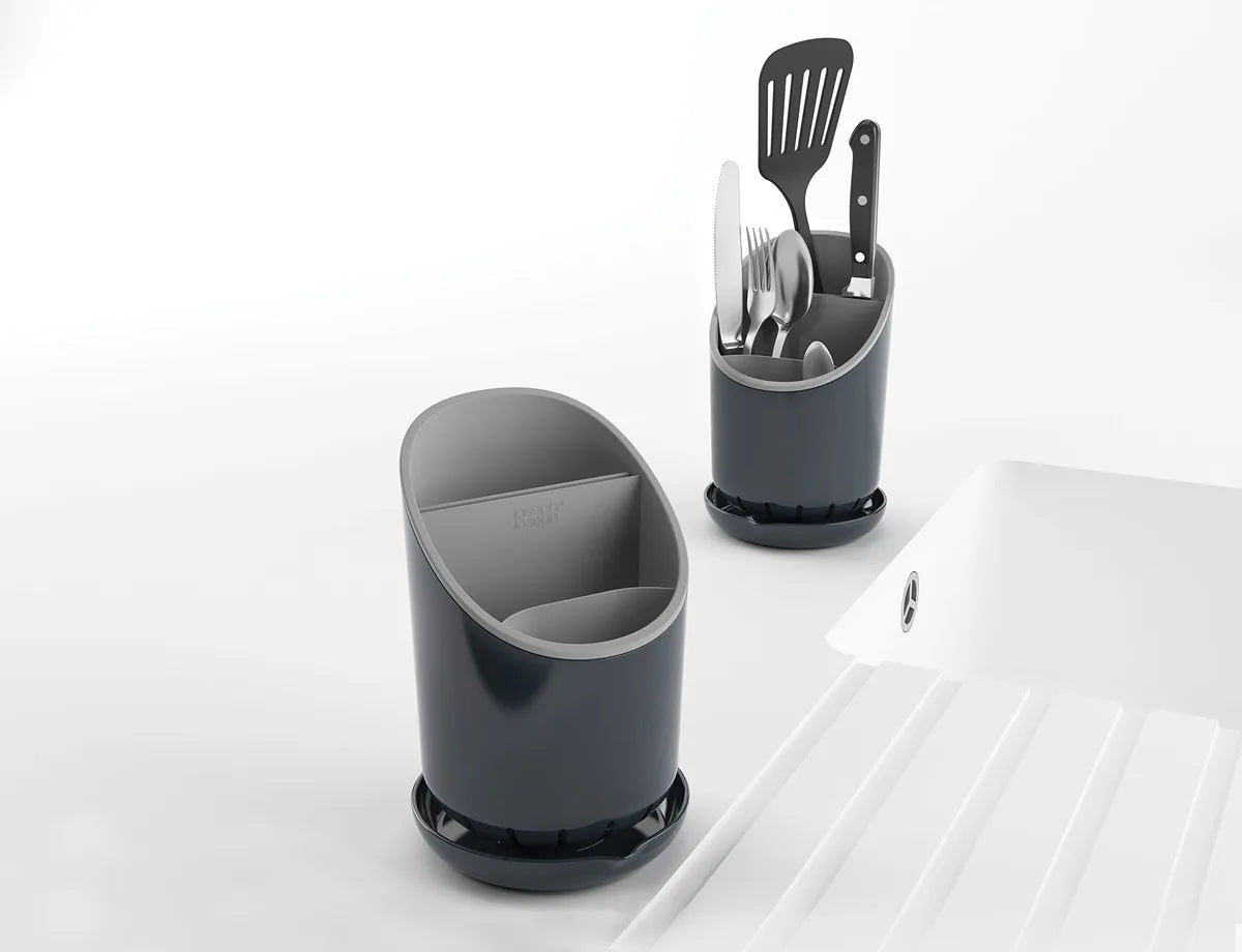 Joseph Joseph Variation Scolaposate in plastica con piattino integrato e beccuccio per versare