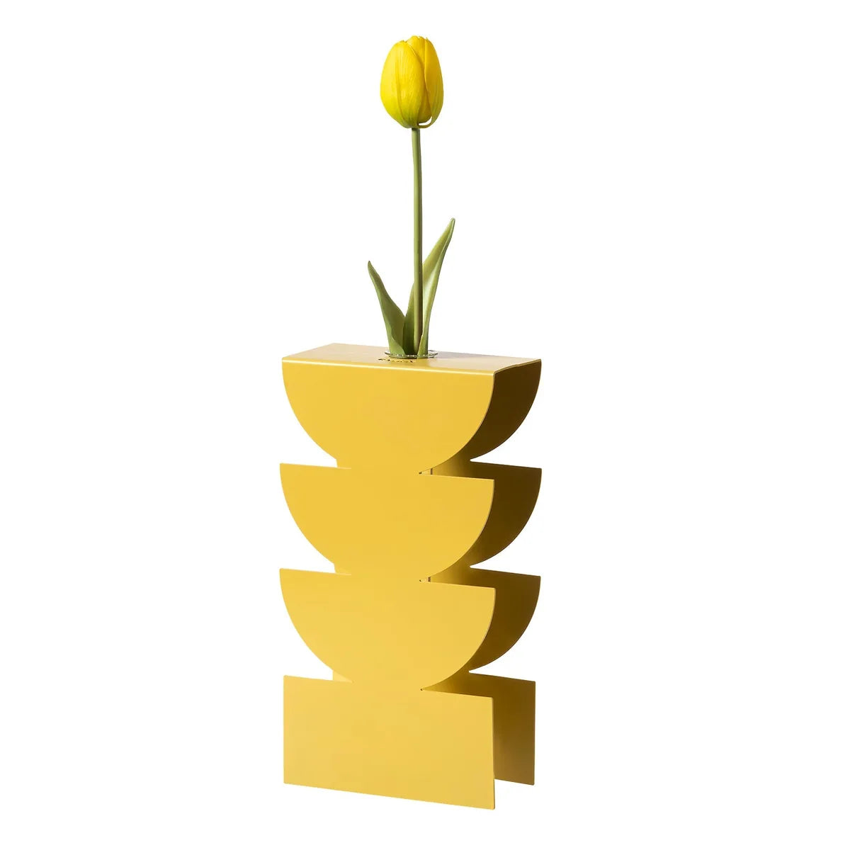 Arti & Mestieri vaso portafiore decorativo Memphis ceramica design geometrico