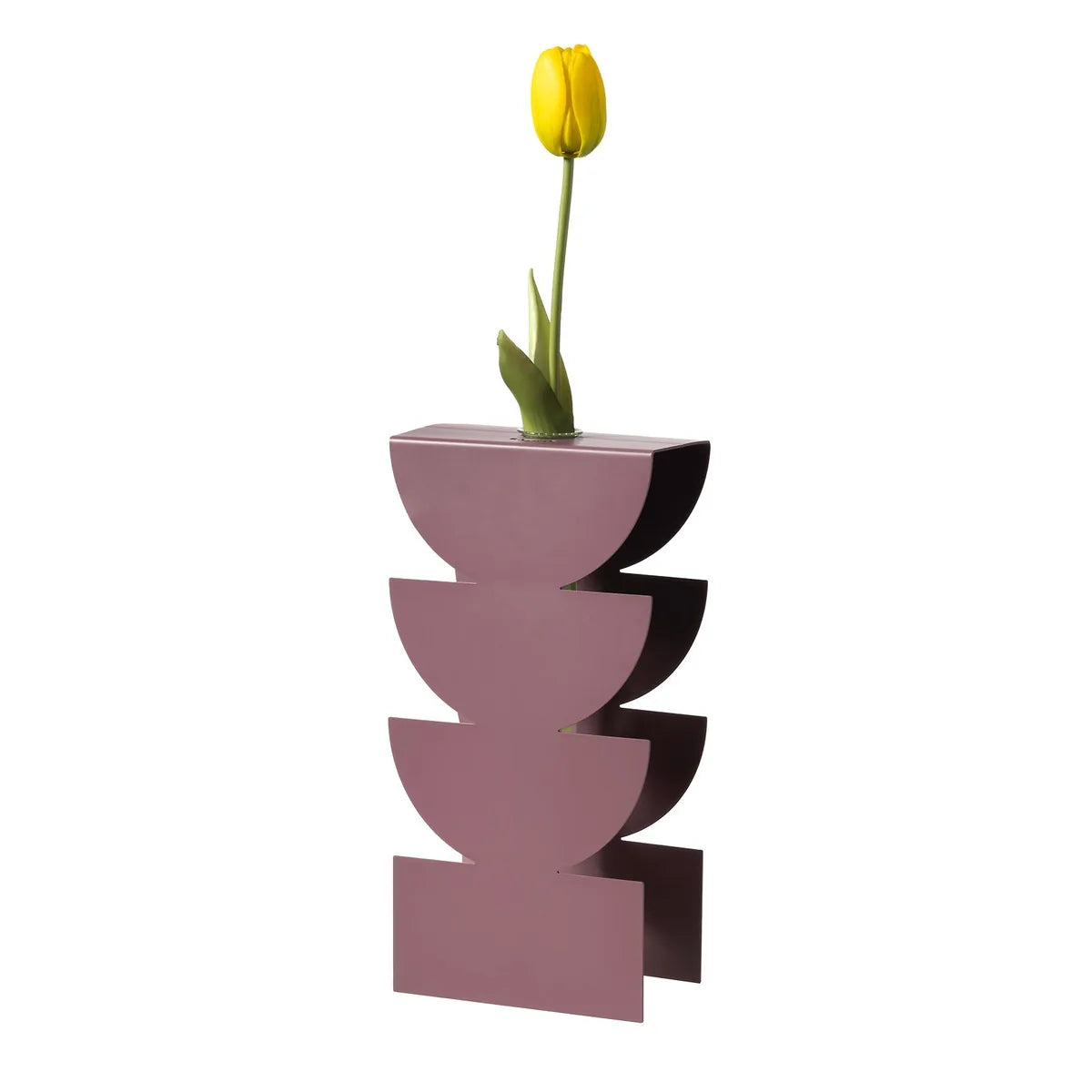Arti & Mestieri vaso portafiore decorativo Memphis ceramica design geometrico