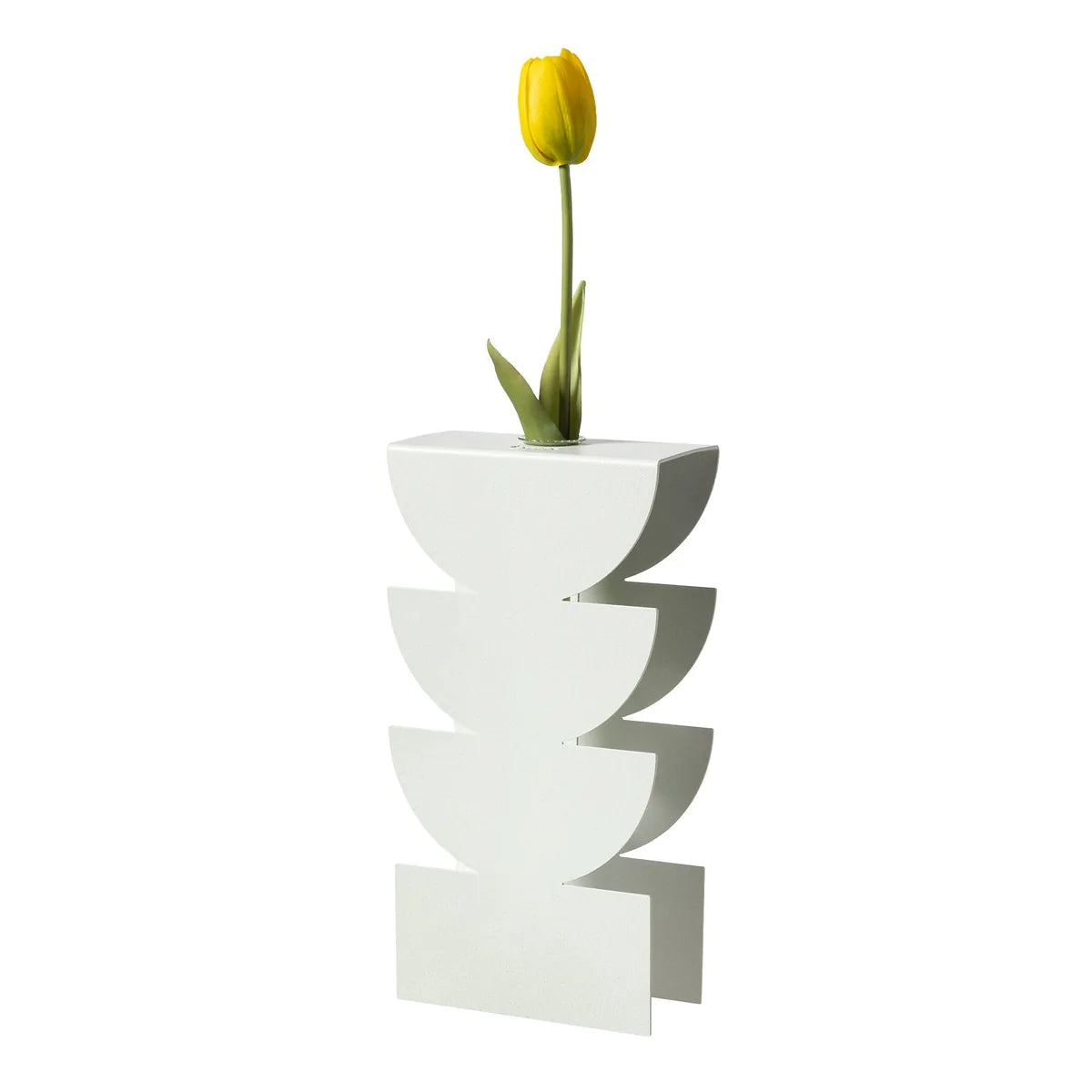 Arti & Mestieri vaso portafiore decorativo Memphis ceramica design geometrico