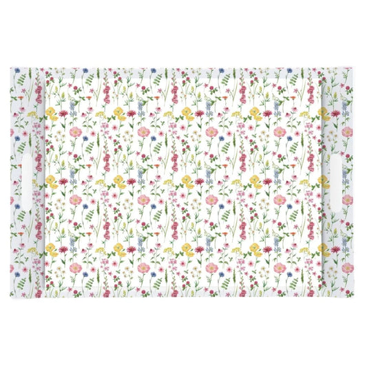 Easy Life Vassoio rettangolare melamine Coffee Mania 49x34cm marrone