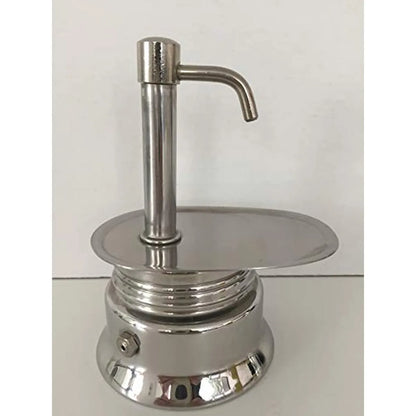 Viceversa caffettiera Soffio acciaio inossidabile design italiano