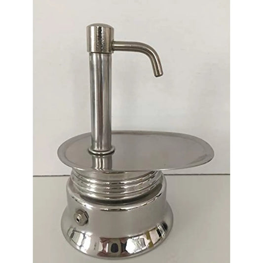 Viceversa caffettiera Soffio acciaio inossidabile design italiano