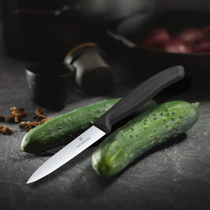 Victorinox 6.7703 Coltello per verdura Swiss Classic 10 cm lama acciaio manico nero