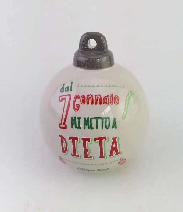Villa d'Este — Vipse Dixit | Pallina Natale Ceramica — Villa D'Este Home Tivoli