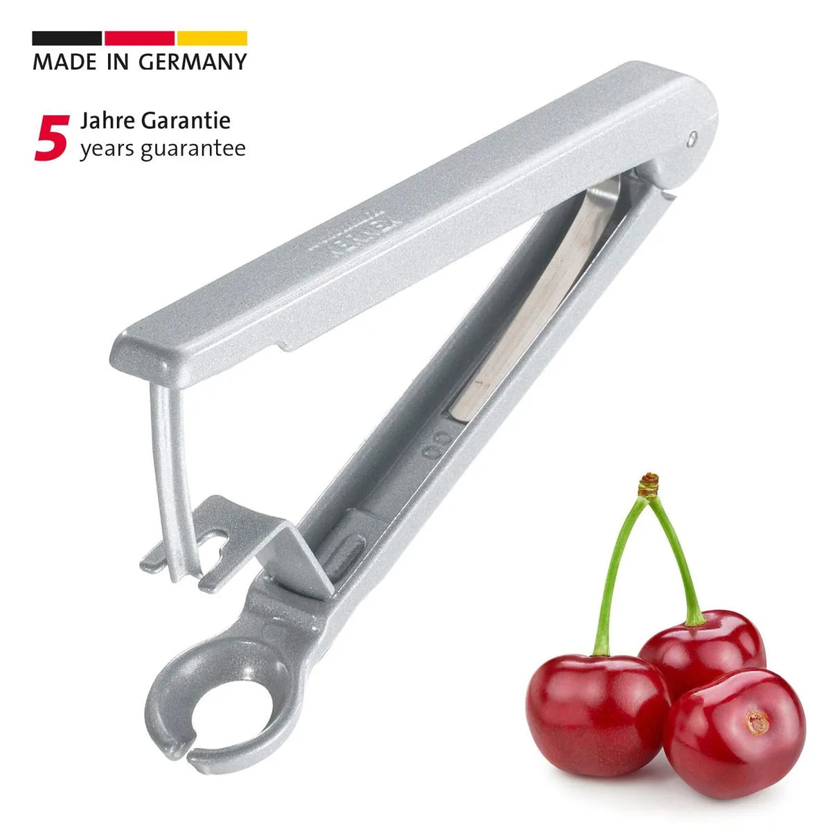 Westmark snocciolatore alluminio denocciolatore ciliegie manico pinza