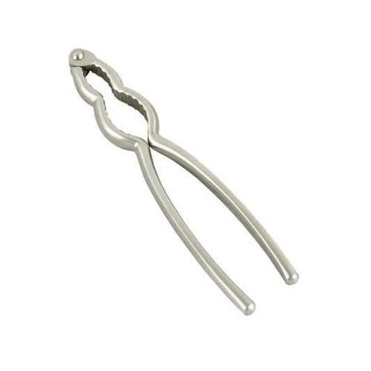 Westmark Schiaccianoci acciaio satinato argento con rilievo strutturale laterale